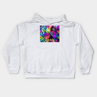 flower make hope and peace Kids Hoodie